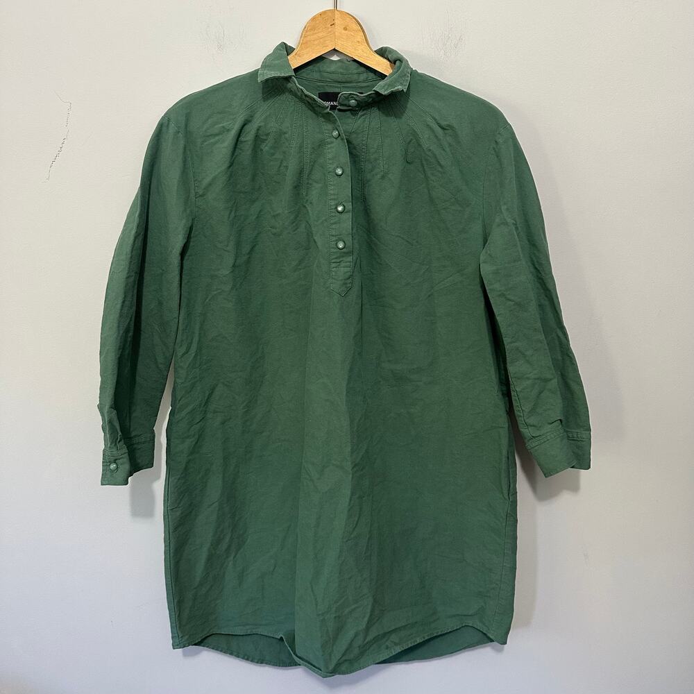 Tuckernuck Pomander Place Dress Medium Green Polly Mini Shift Quiet Luxury Chic